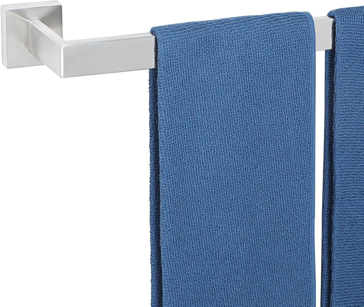 Alise Brushed Nickel Towel Bars for Stylish Bathroom Storage