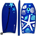 Body Board 41in/37in/33in Lightweight Bodyboard - Durable EPS Core