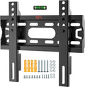 Ultra-Slim 17-42 TV Wall Mount, Perfect for Small Flat TVs, 55lbs Capacity