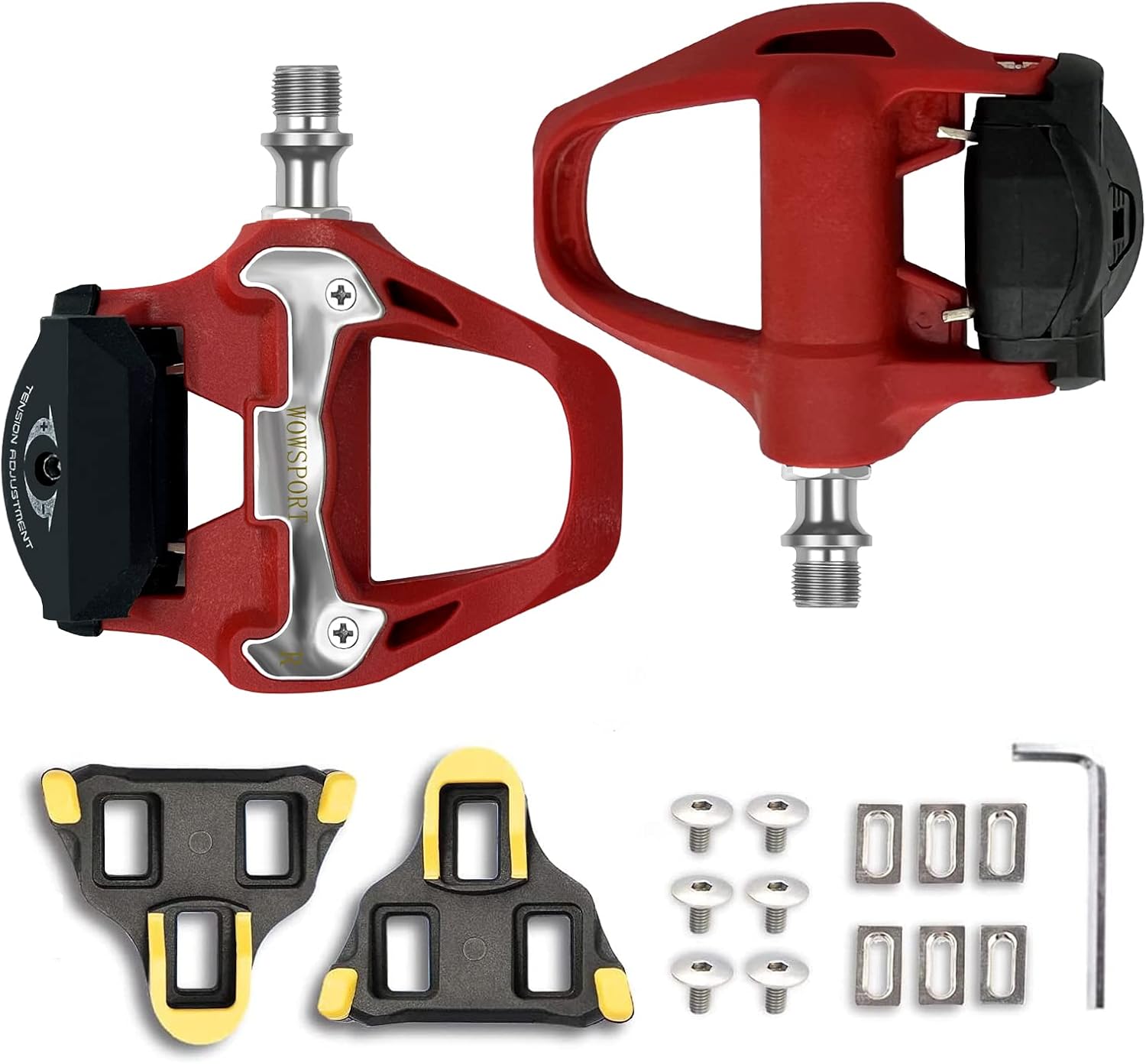 WOWSPORT SPD-SL Road Bike Pedals for Ultimate Performance