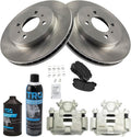 Front Brake Pad & Rotor Kit for 2002-2007 Mitsubishi Lancer - Complete