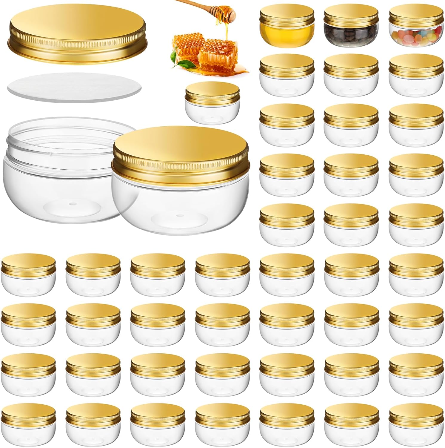 Mini Mason Jars 3 oz Canning Jars for Wedding Favors and Crafts