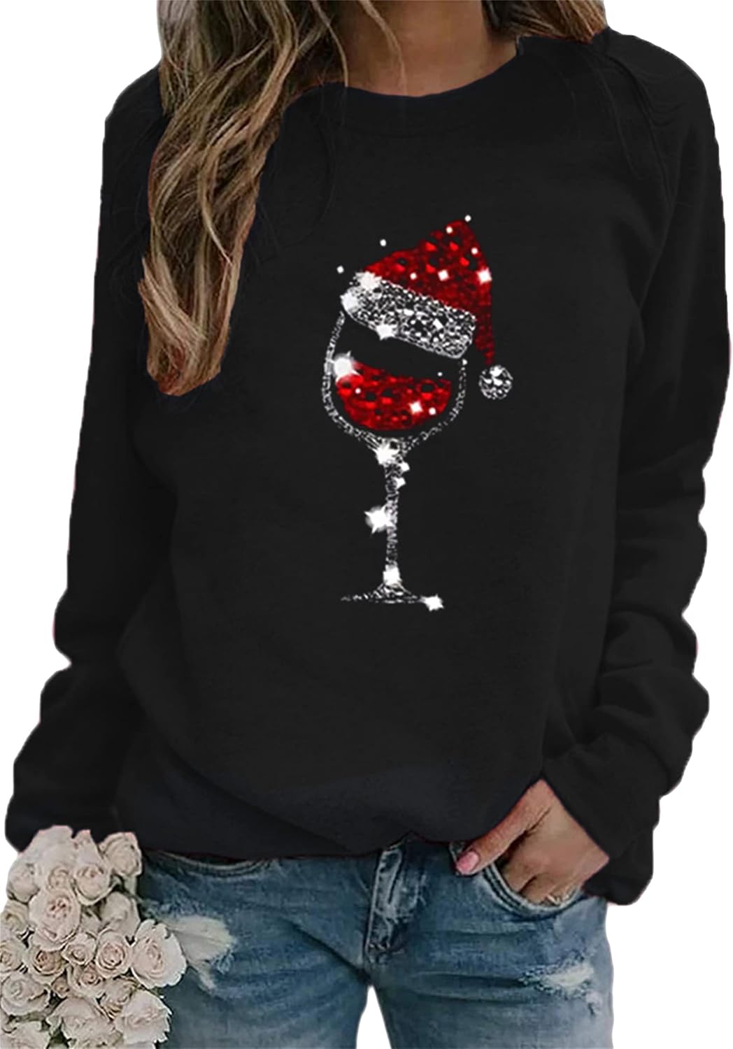 Cute Bunny Print Sweatshirt by YMING