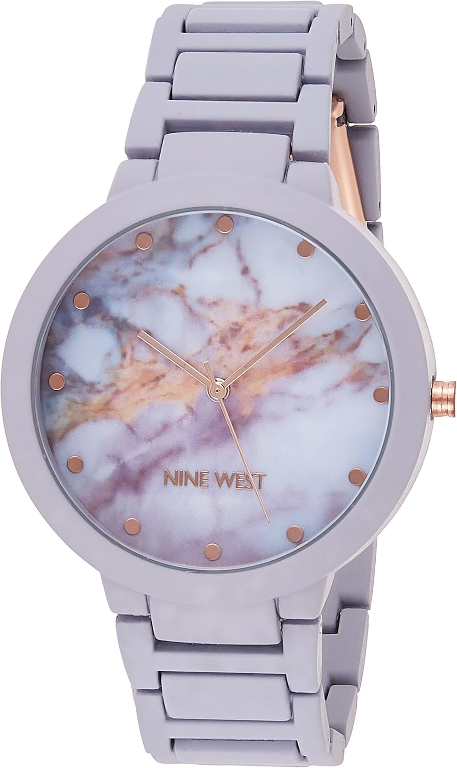 NINE WEST Rubber Bracelet Watch - Sleek Style