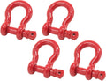 7/8in Anchor Shackle Forged Carbon Steel 4 Pack - Heavy Duty