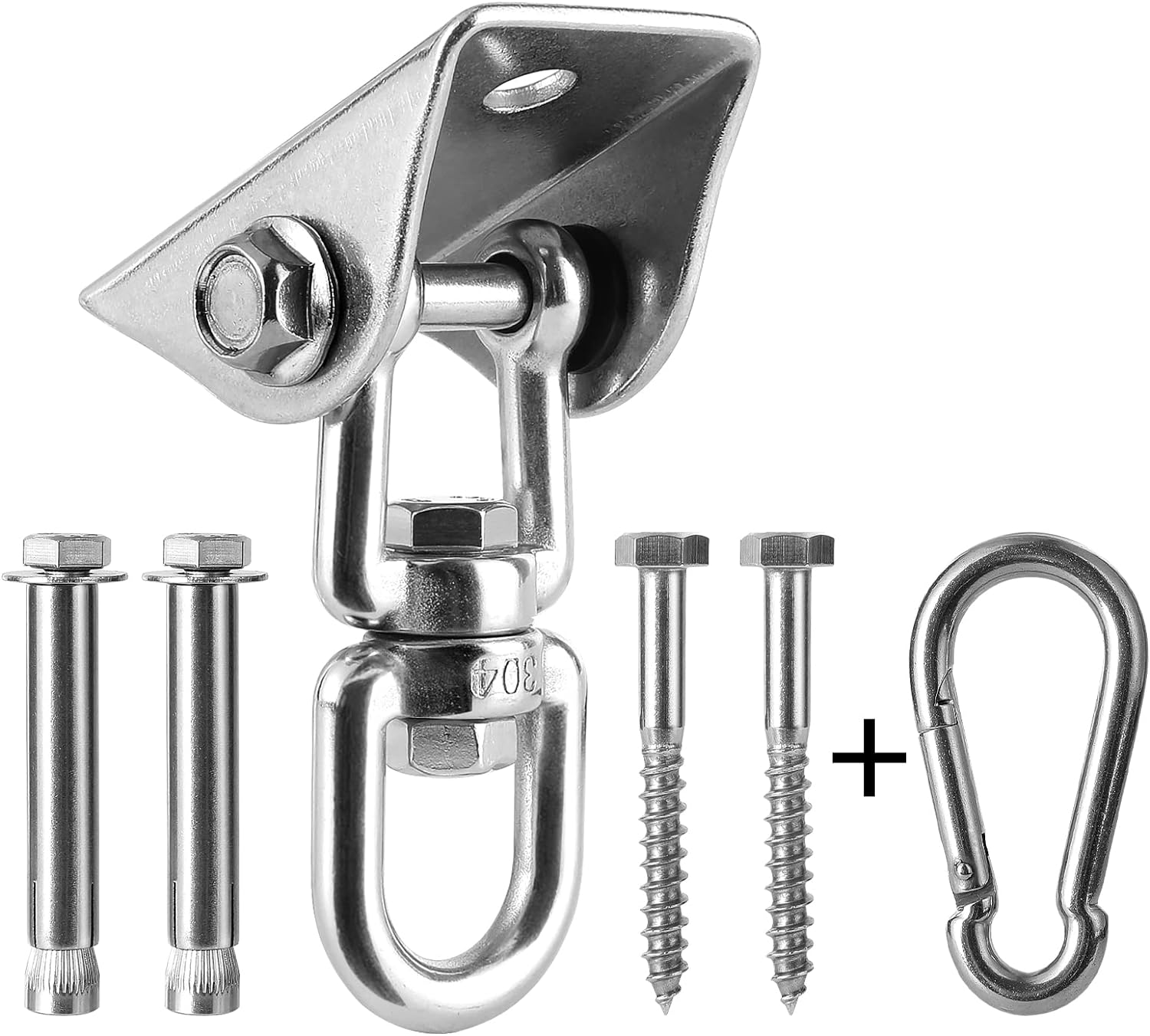 Huazu Hammock Hanging Kit 360 Rotating - 1000 lb Capacity