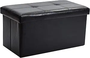 Simplify Folding Storage Ottoman for Stylish Home Organization