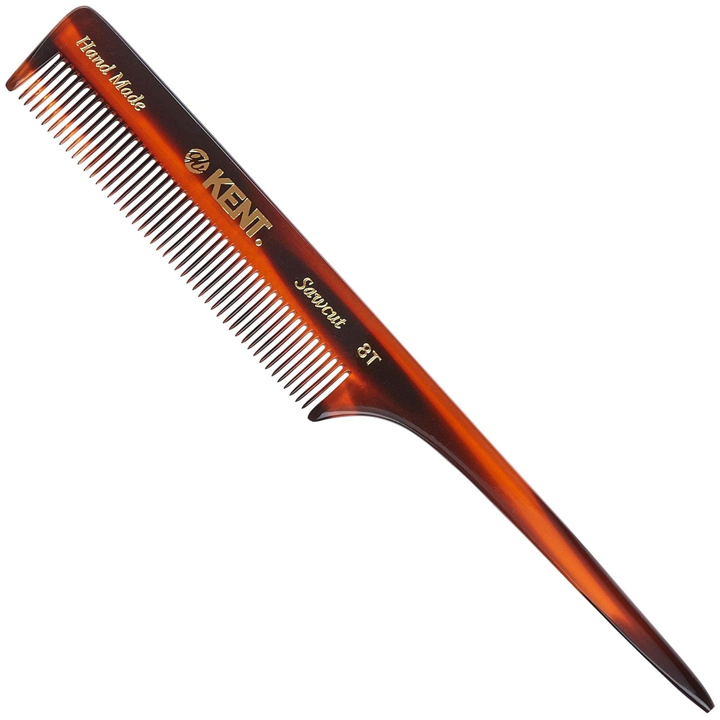 Kent 8T Rat Tail Comb for Hair Styling and Sectioning