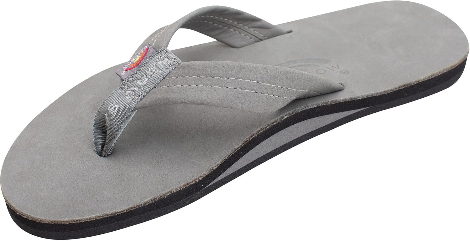 Rainbow Sandals Men's Single Layer Premier Leather Flip Flops