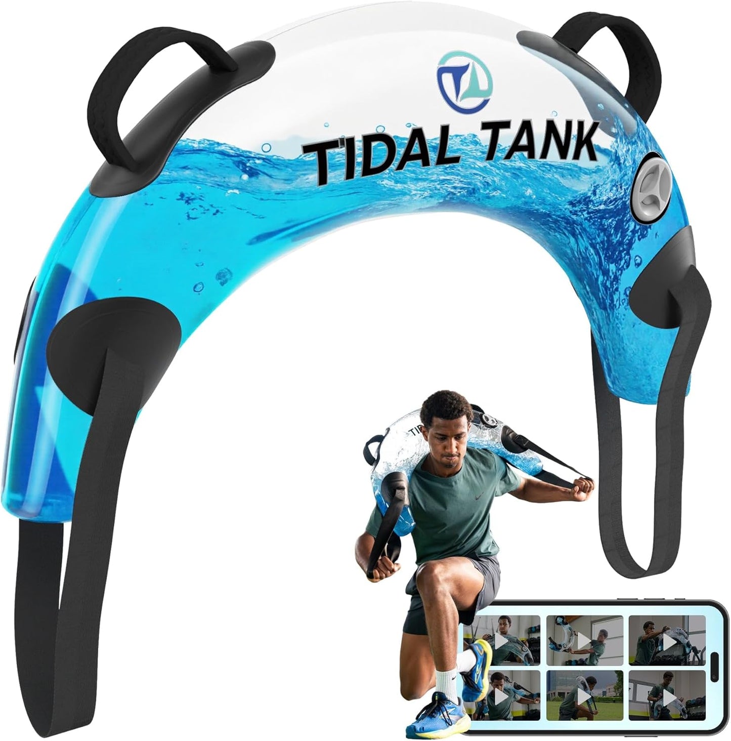 Tidal Tank Tube - The Original Aqua Bag for Dynamic Workouts