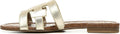 Sam Edelman Bay Flat Sandal - Comfortable Slip On for Everyday Wear