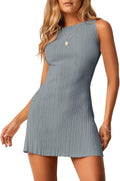 Wenrine Womens Summer Backless Mini Dress for Stylish Outings