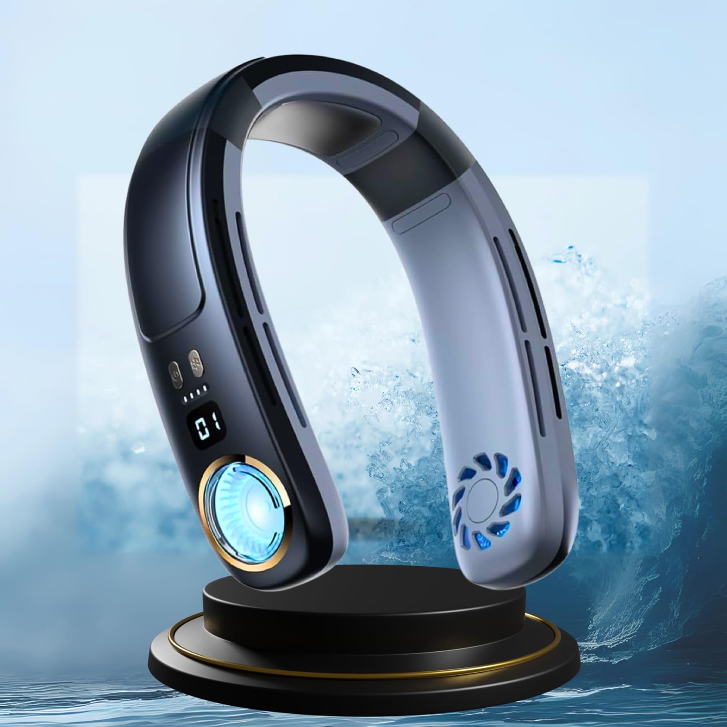 Rechargeable Wearable Neck Fan - Stay Cool Anywhere!