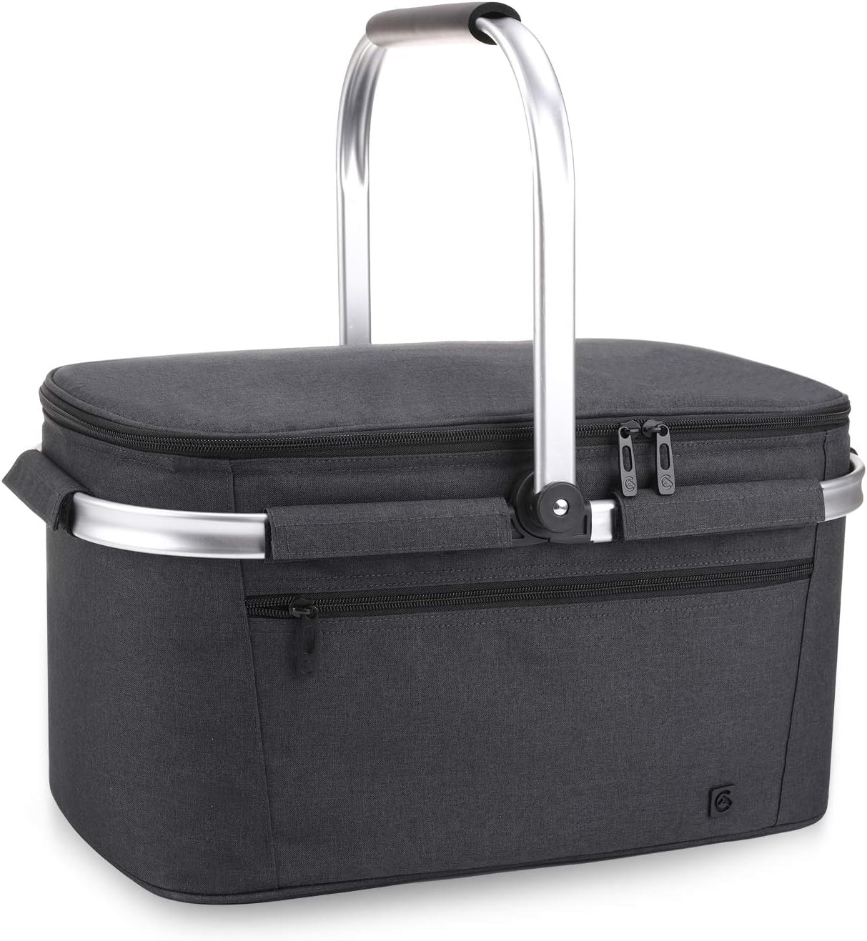 ALLCAMP Picnic Basket - Insulated Cooler for Outdoor Fun