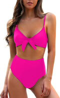 Blooming Jelly Womens High Waisted Bikini Set (Style R9VR)