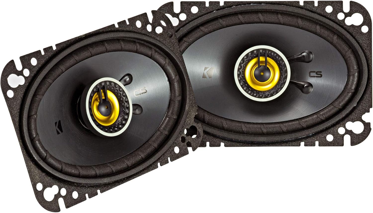 KICKER 46CSC464 CS-Series 4x6-Inch Coaxial Speakers for Cars