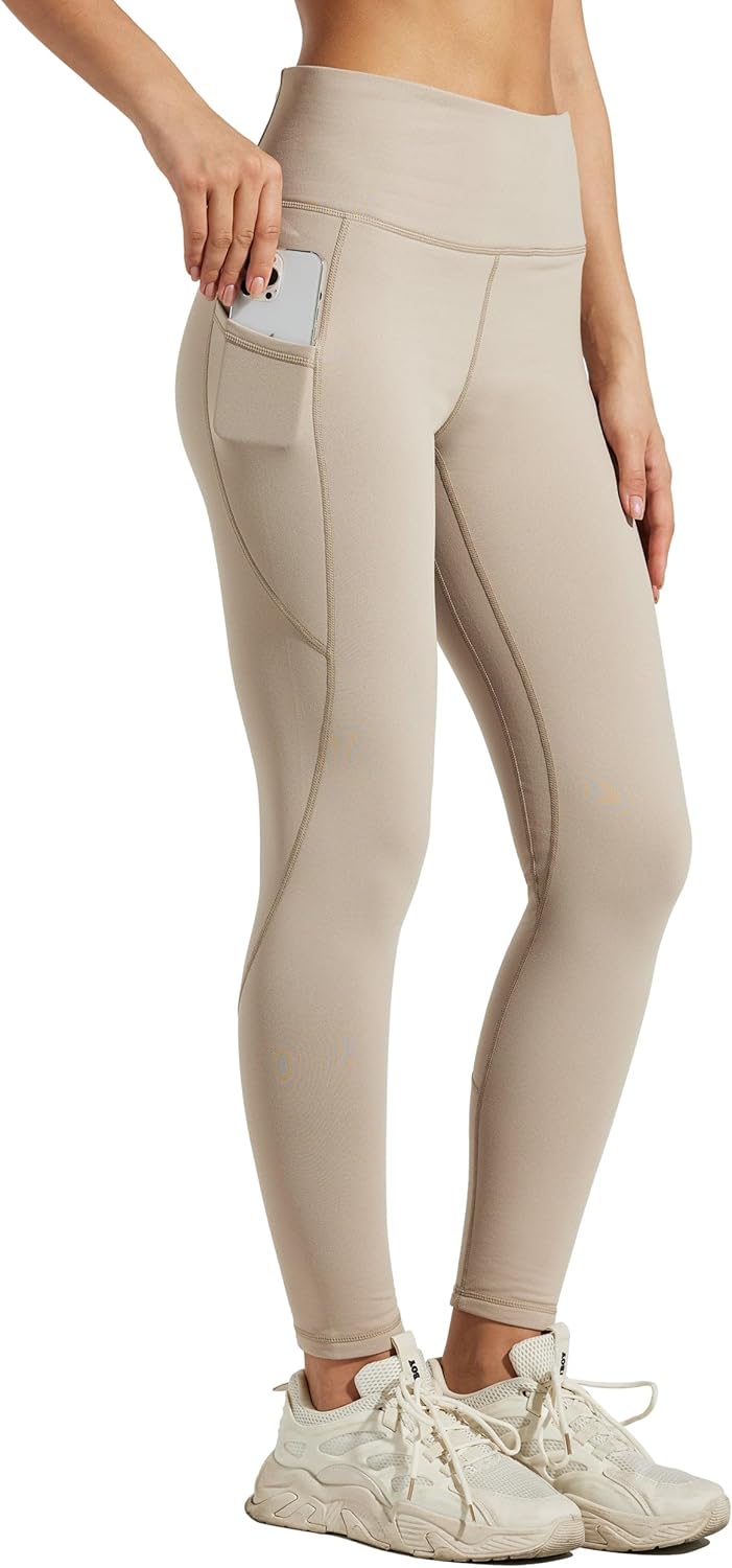 Willit Women's Fleece Lined Leggings for Winter Comfort