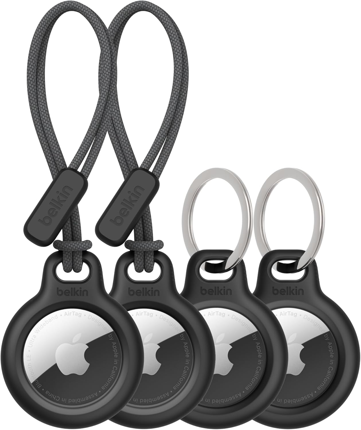 Belkin Apple AirTag Secure Holder - Durable Keychain Accessory