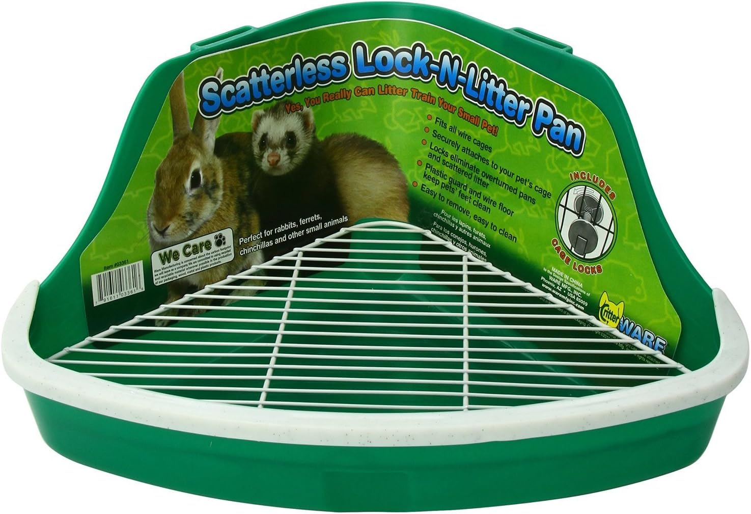 Ware Manufacturing Jumbo Scatterless Lock-N-Litter Pet Pan Review