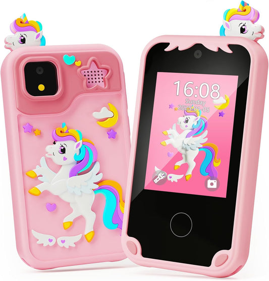 Kids Smart Phone: Educational Fun with Touchscreen & Camera