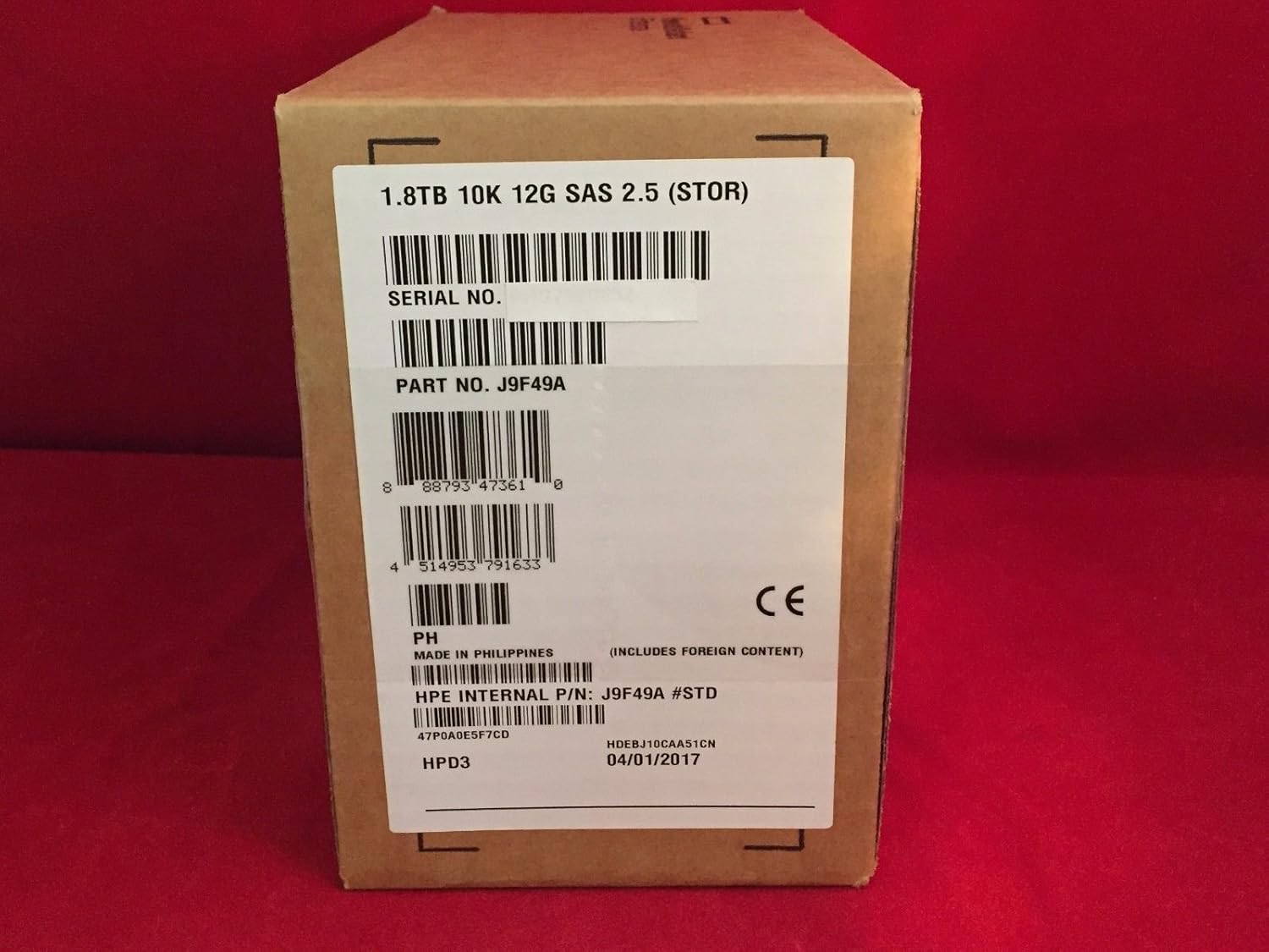 HPE MSA 1.8TB 12G SAS 10K SFF 2.5in DP 512e ENT HDD Review