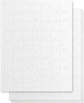24 Blank Jigsaw Puzzles 8.5 x 11 in, 63 Pieces Each - DIY Craft