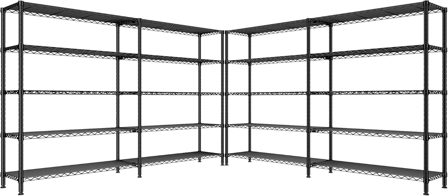 Heavy Duty 70in W Storage Shelves for Maximum Organization