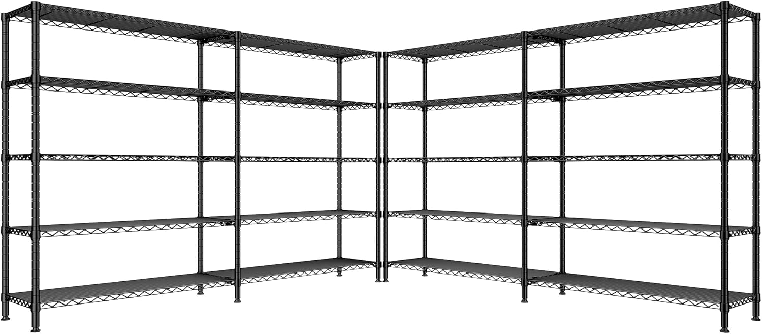 Heavy Duty 70in W Storage Shelves for Maximum Organization