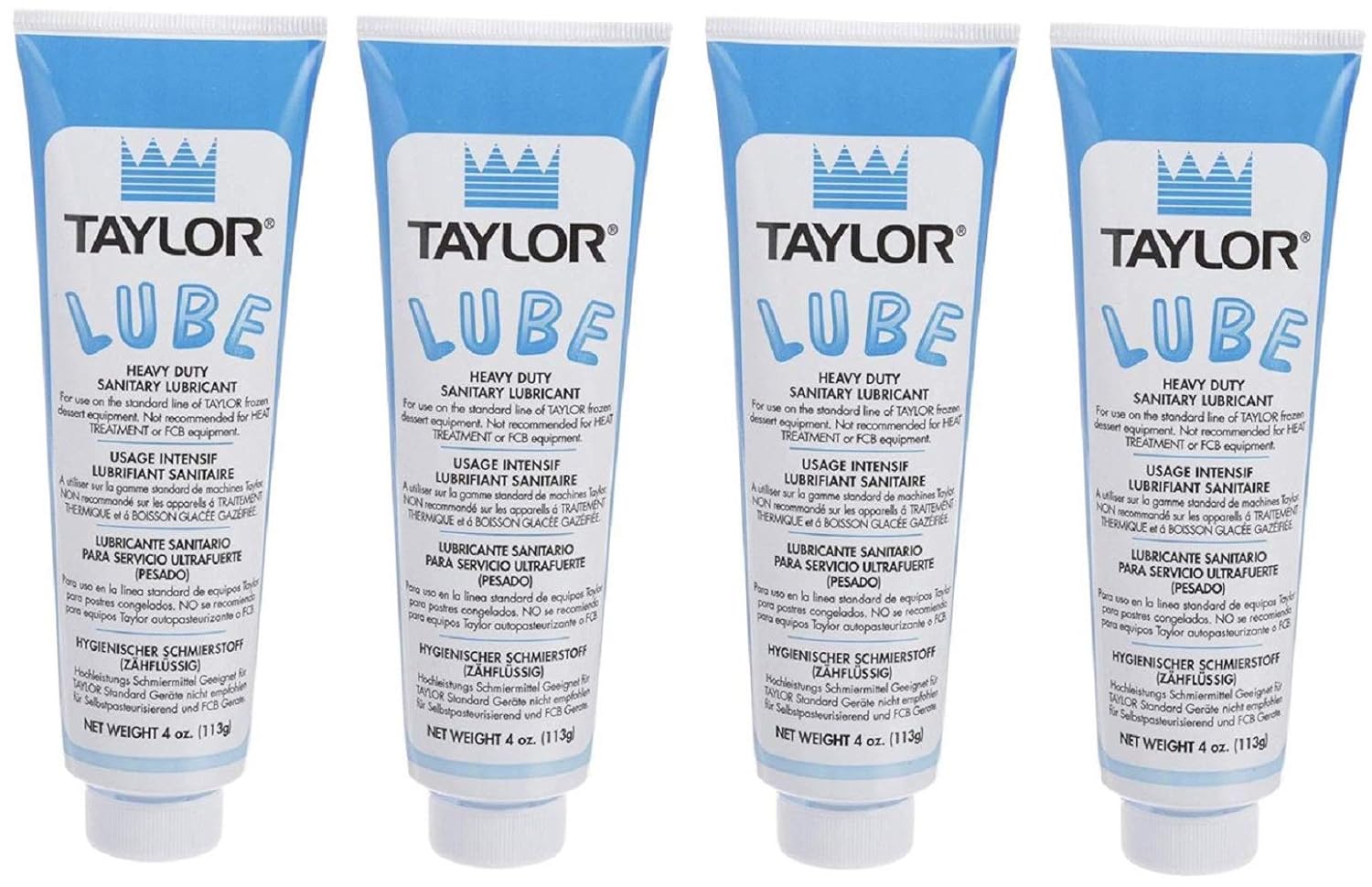 Taylor Blue Lube Tube: Heavy Duty Food Safe Grease