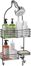SMARTAKE Hanging Shower Head Caddy - Rustproof Stainless Steel