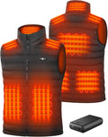 Heated Vest for Men with 16000mAh Battery for Outdoor Activities