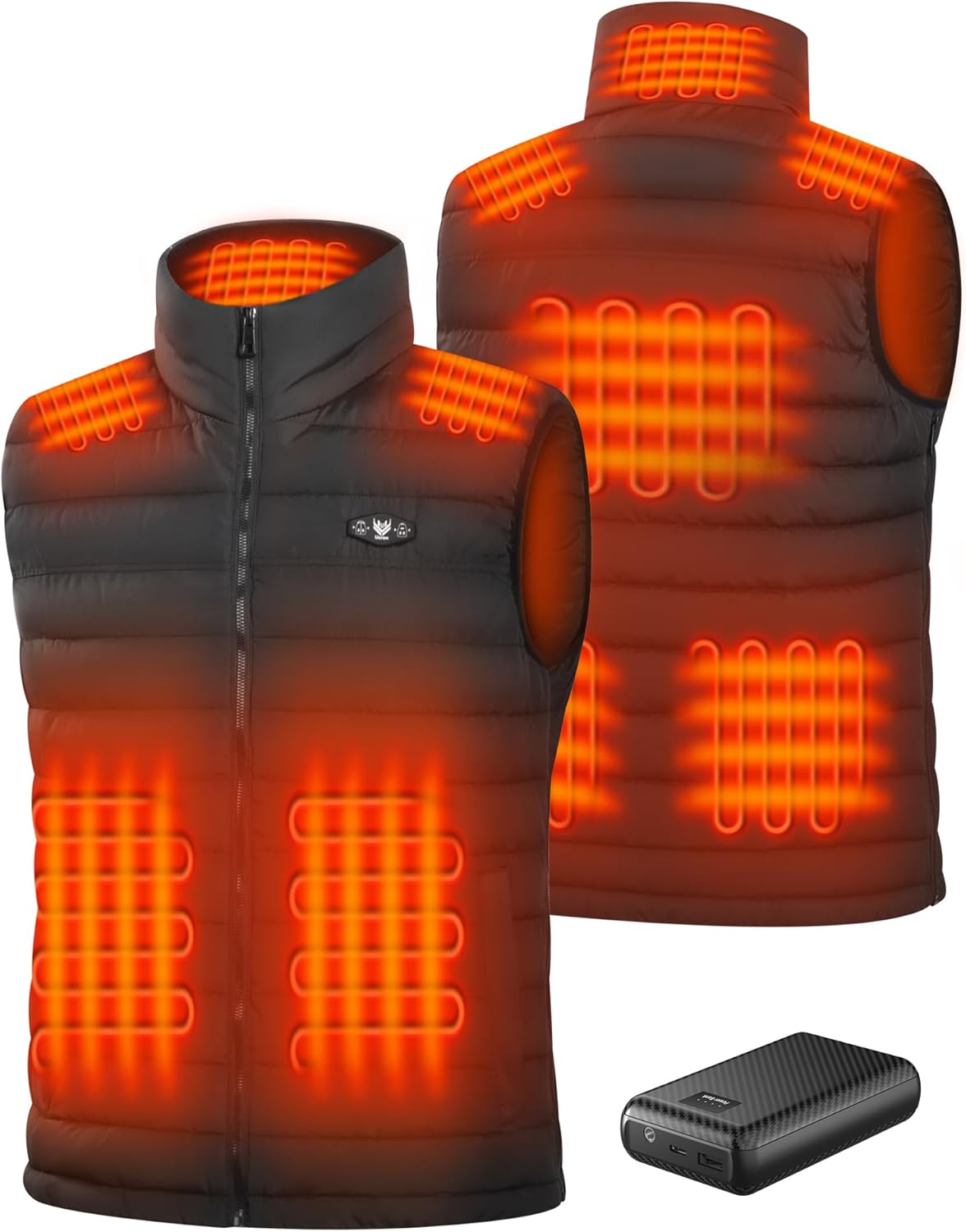 Heated Vest for Men with 16000mAh Battery for Outdoor Activities