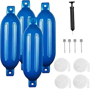 Inflatable Double Eye Boat Buoys Bumpers for Marine Protection