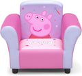 Delta Children Upholstered Chair Peppa Pig - Kid-Size Comfort