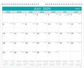 Calendar 2025-2026 18 Month Wall Calendar from July 2025 to December