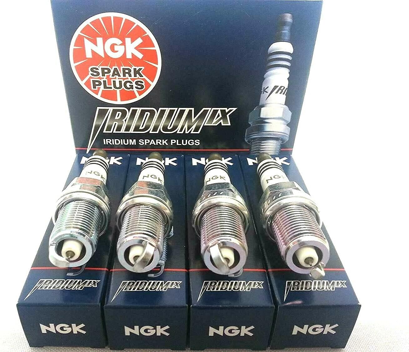 NGK 6510 LTR7IX-11 Iridium IX Spark Plug 4 Pack for Performance
