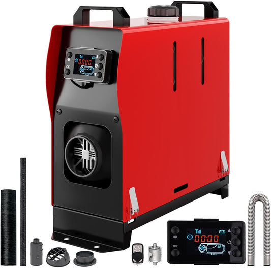 8KW Diesel Air Heater: Fast Heat, Remote Control, Portable - Dkenicor