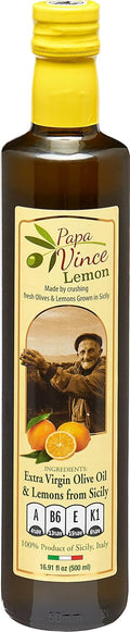 Papa Vince Lemon Extra Virgin Olive Oil - First Cold Pressed