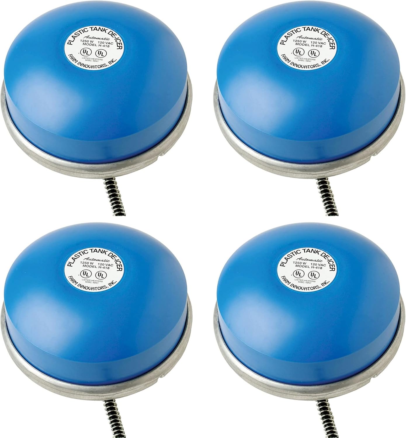 Farm Innovators H-418 Ice Chaser 1250 Watt Floating Tank Deicer
