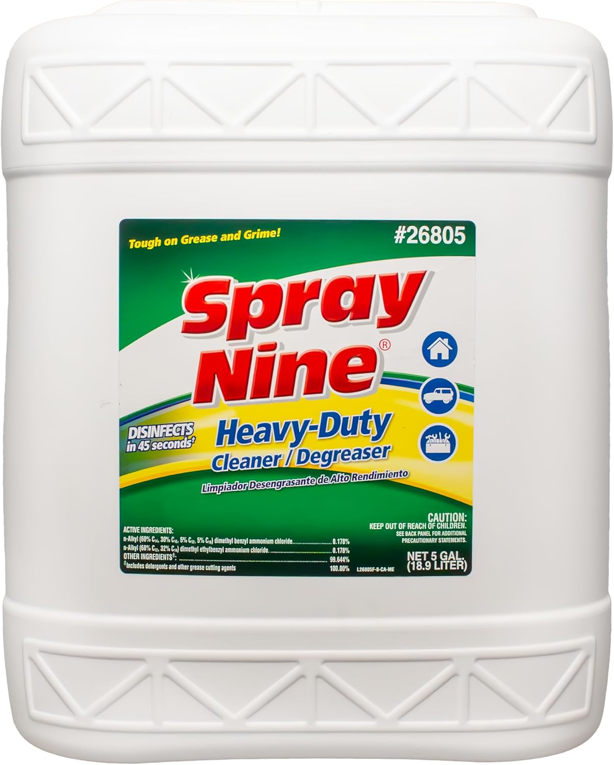 Spray Nine Heavy Duty Cleaner, Degreaser & Disinfectant