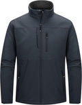 Men's Lightweight Softshell Jacket - Warm Fleece Lined Windbreaker