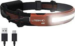 Liteband ACTIV 400 Wide-Beam LED Headlamp for All Adventures