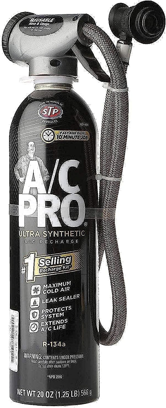 InterDynamics A/C Pro Recharge R-134a Freon Gas for Vehicles