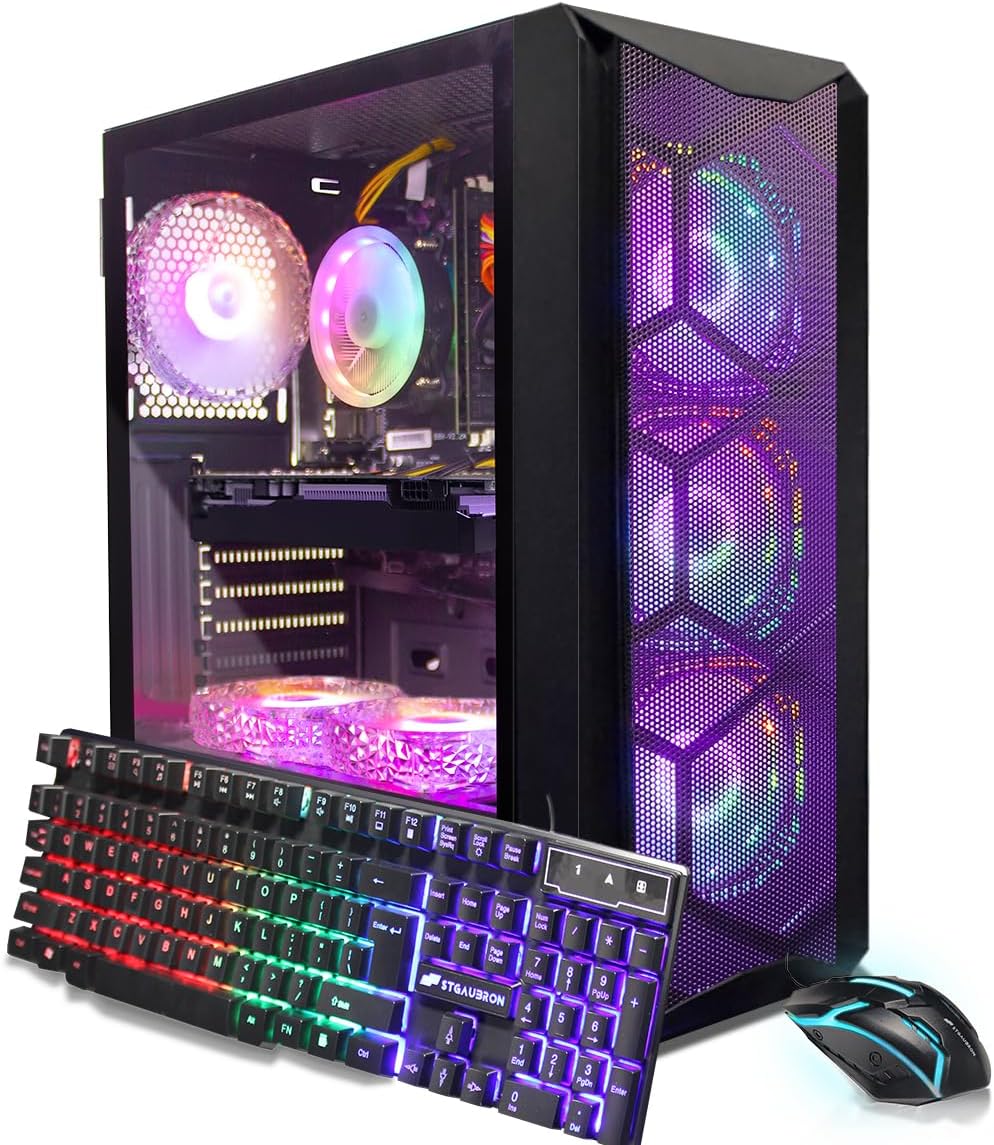 High-Performance Gaming PC with Intel Core i7 and RTX 3050