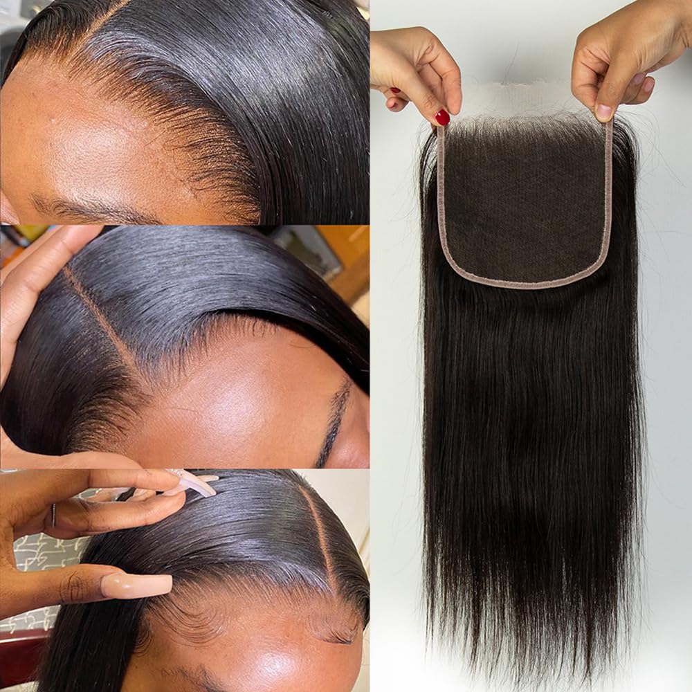 5x5 HD Lace Closure with Baby Hair for Natural Look