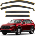 Shatterproof In-Channel Rain Guards for Honda CR-V 2023-2024 - Clip-on