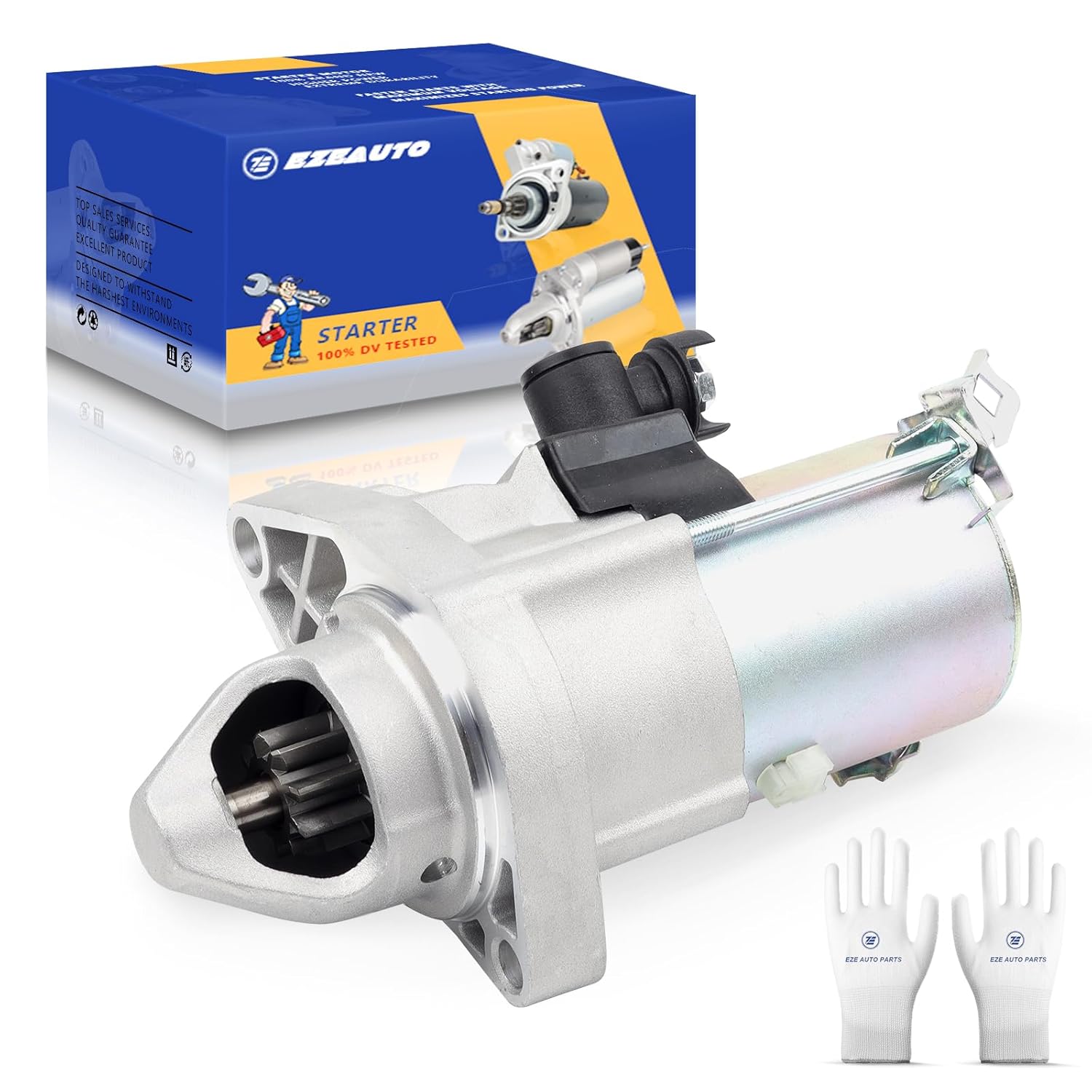 Ezexpreze Starter for Honda Civic 2006-2011 1.8L 12V 9-Teeth