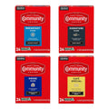 Community Coffee Variety Pack 96 Count Coffee Pods - 4 Blends Included