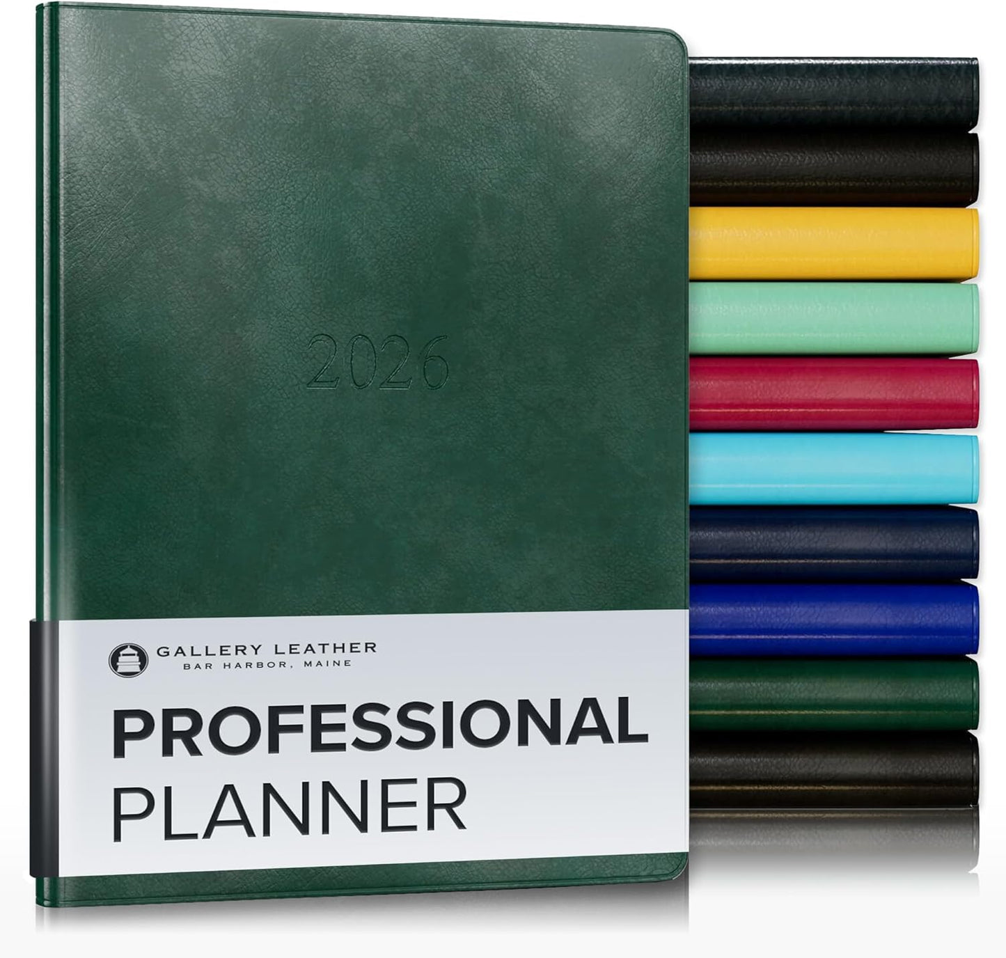 Gallery Leather Professional Planner 2026 - Acadia Green Review