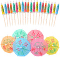 MIDELONG 30pc Tropical Cocktail Umbrella Picks